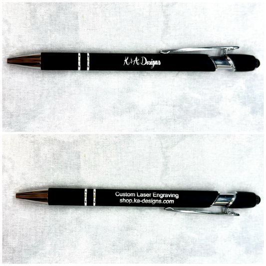 Custom Soft Touch Metal Stylus Pens