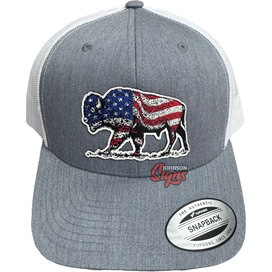 American Buffalo Patch Hat