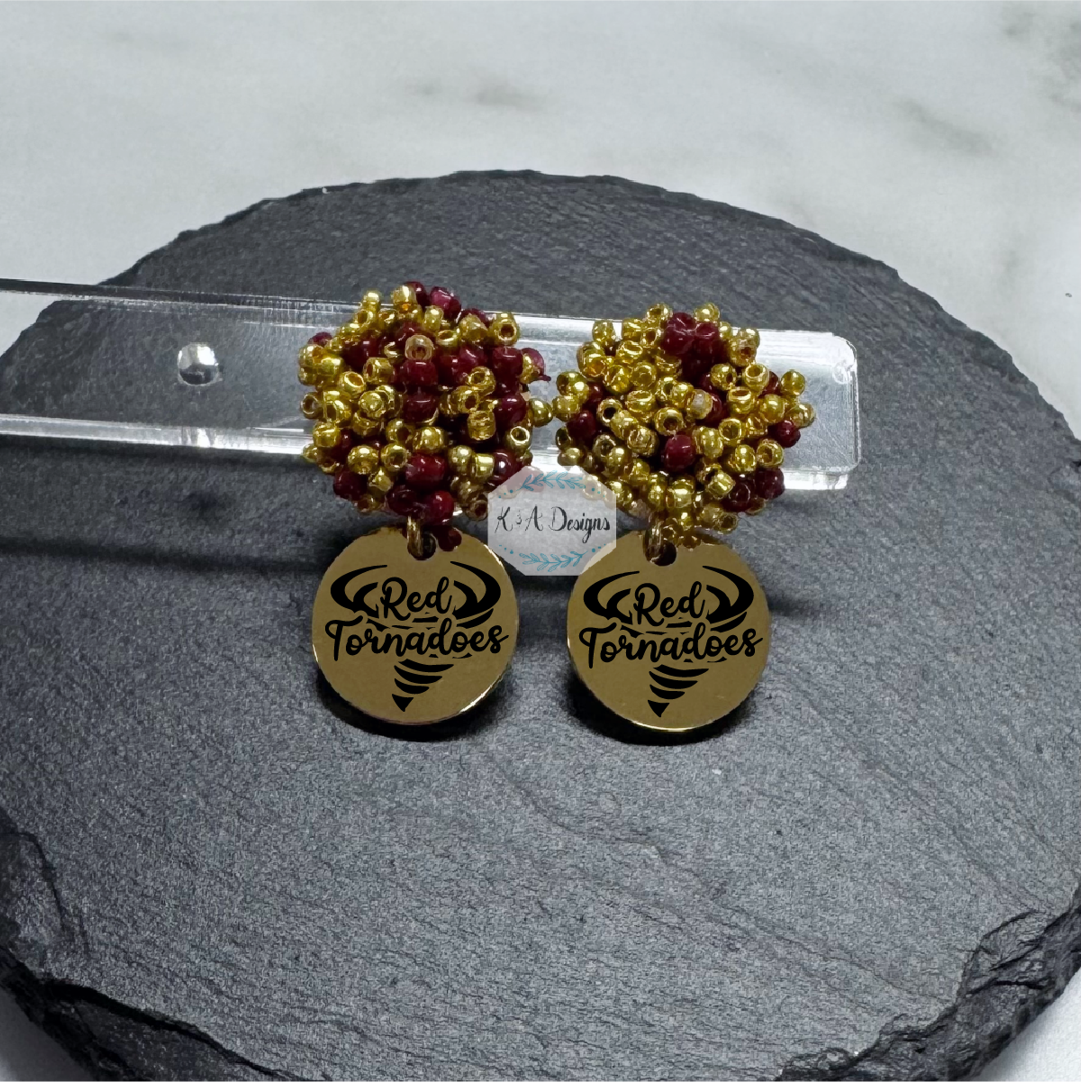 Clinton Seed Bead Spirit Earrings