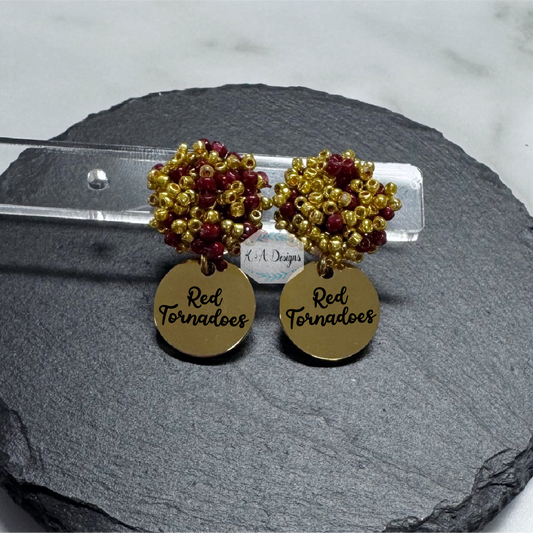 Clinton Seed Bead Spirit Earrings