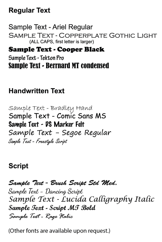 Custom Decal - Single Color