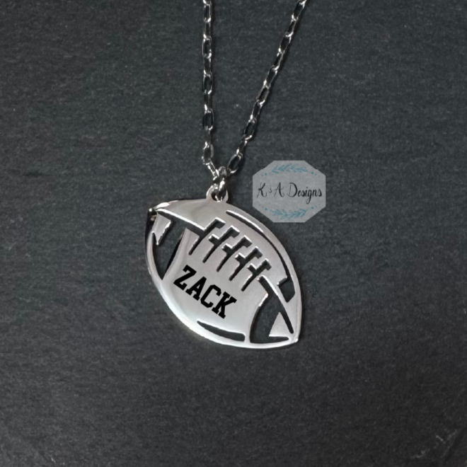 Football Necklace
