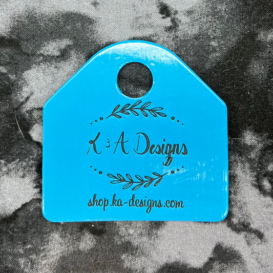 Dual Colored Neck Chain Livestock Tags