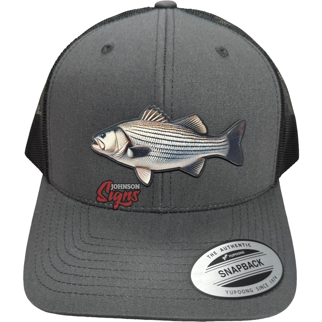 Striped Bass Patch Hat