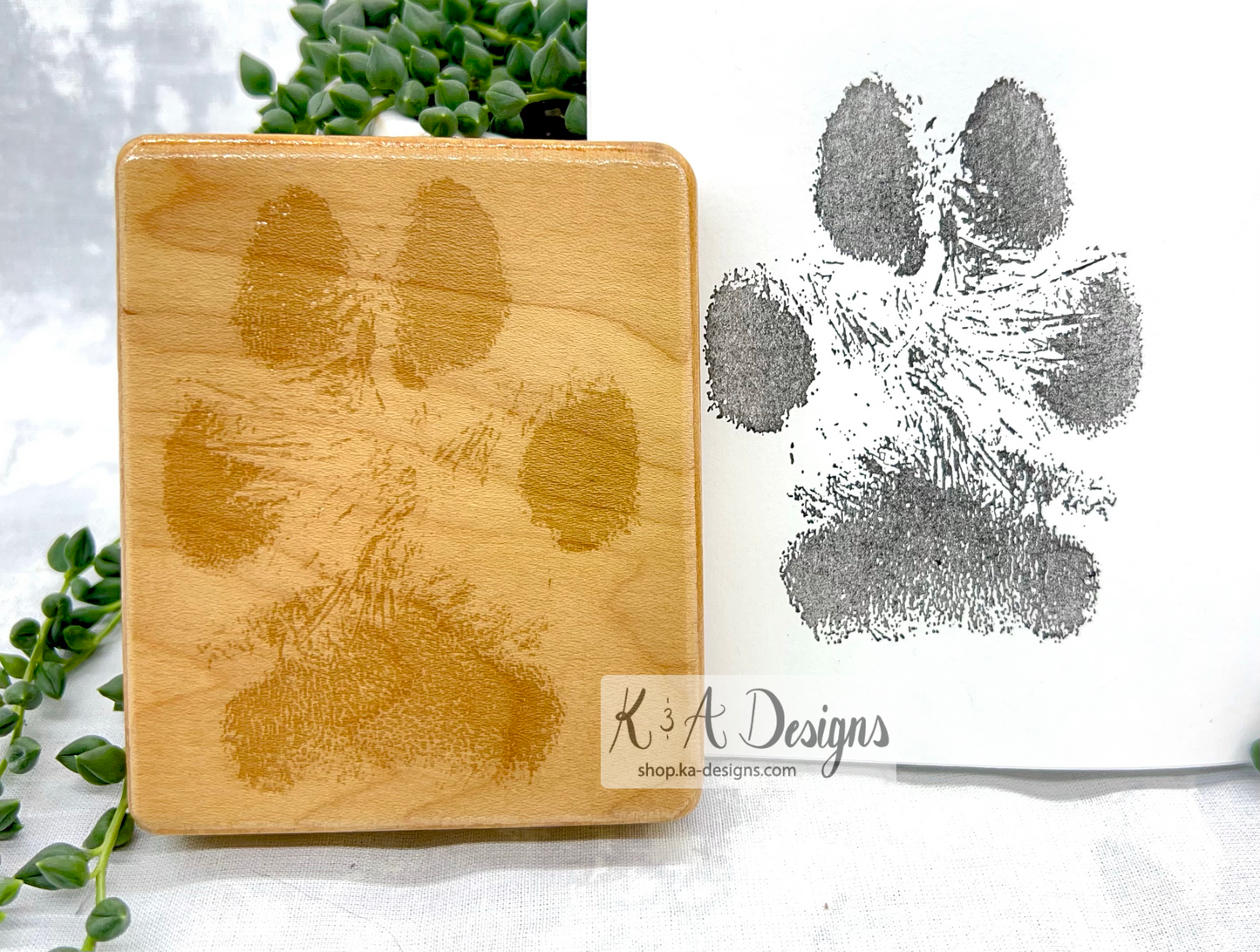 Custom Pawprint Stamp