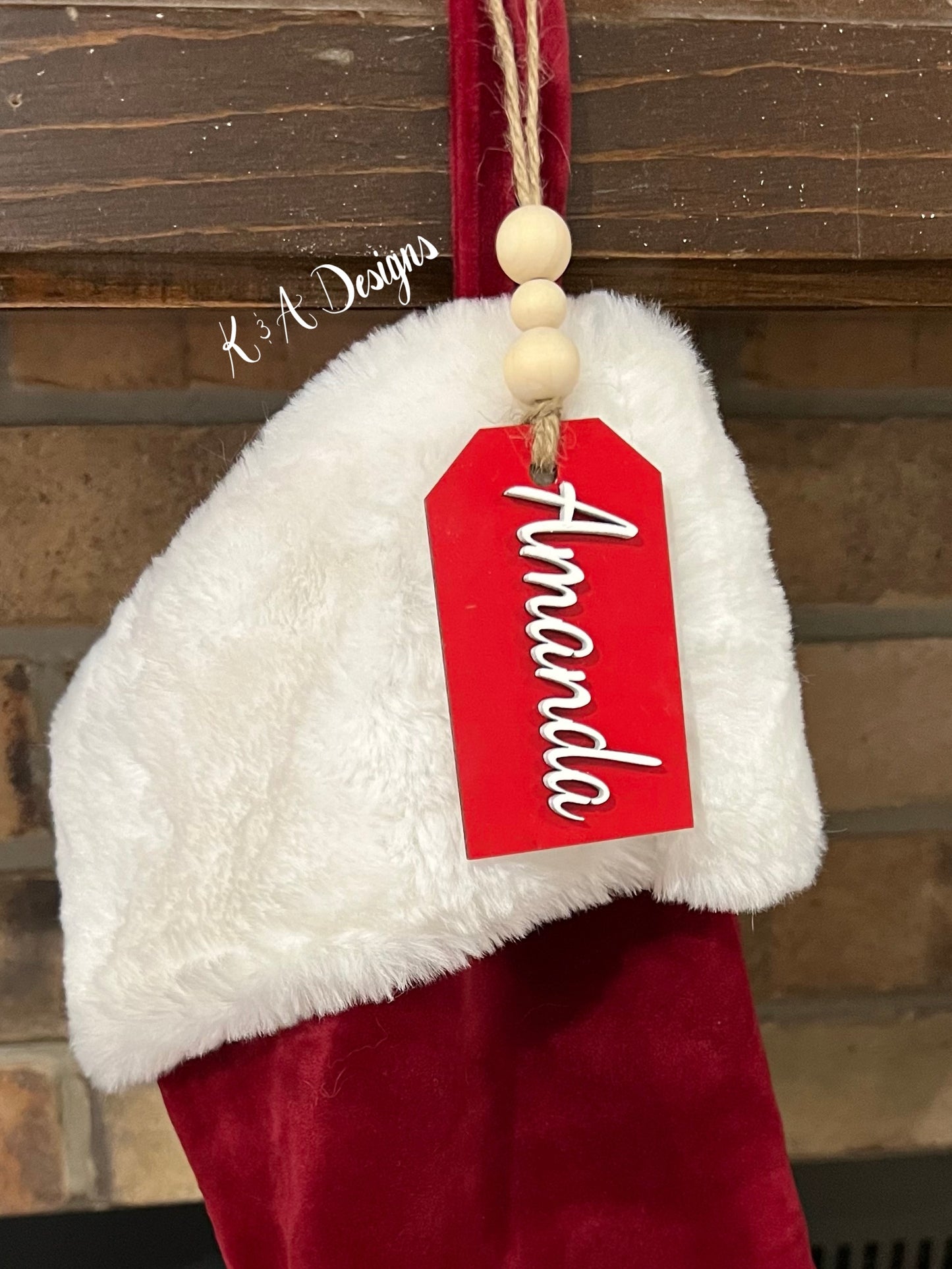 Stocking Tag