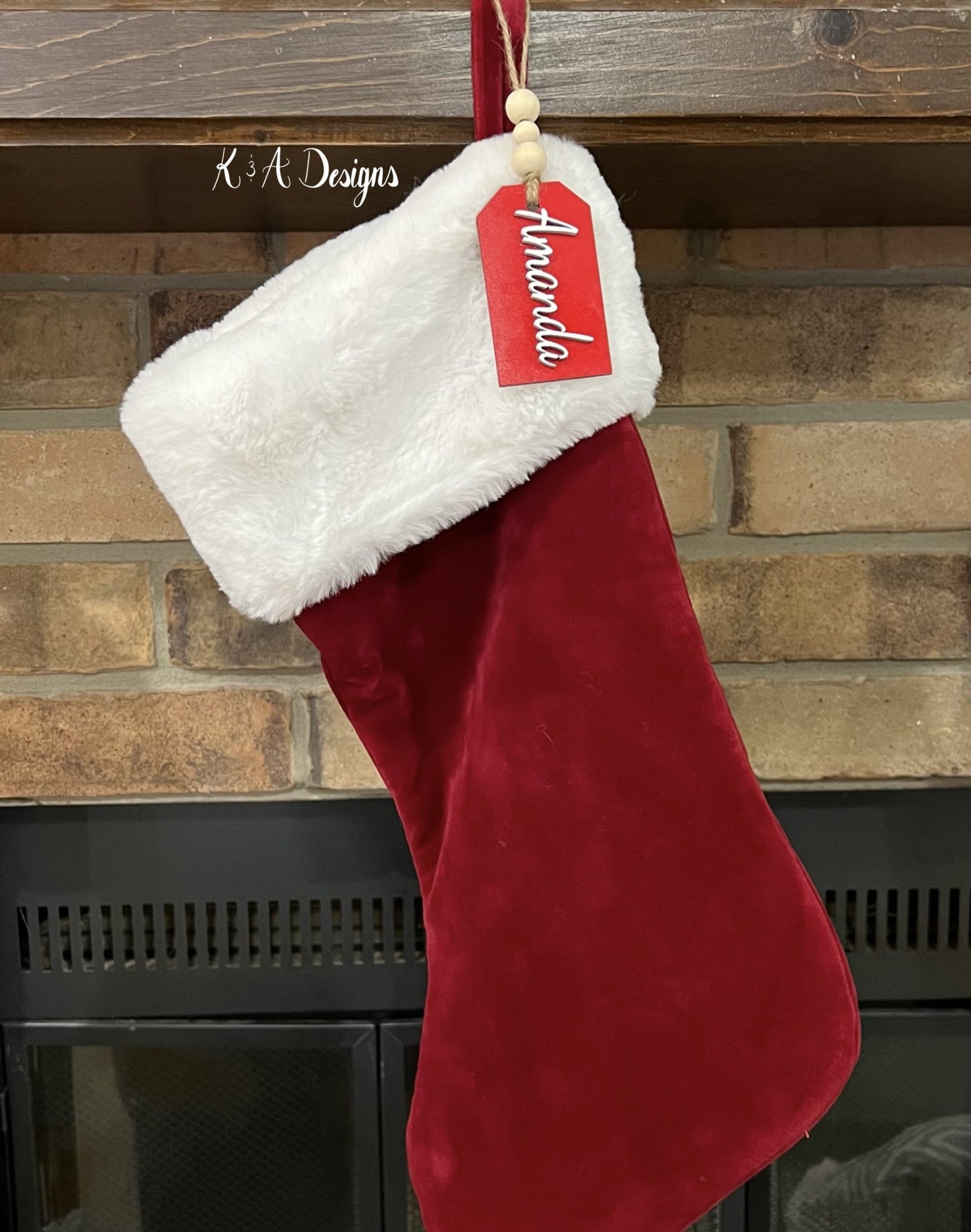 Stocking Tag