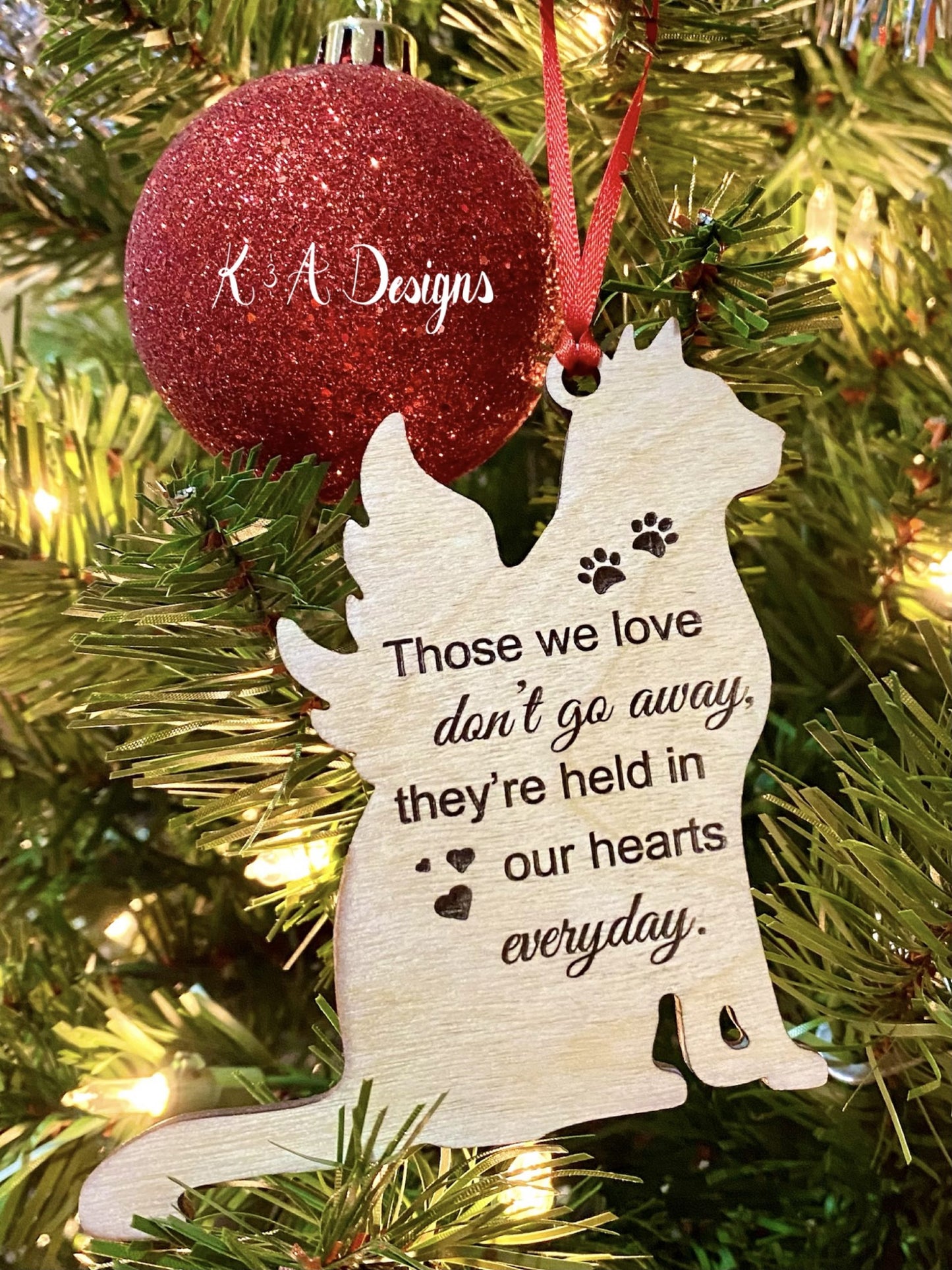 Pet Memorial Ornament