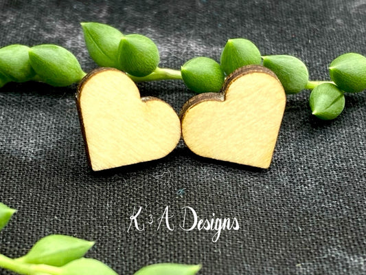 Heart Stud Earrings