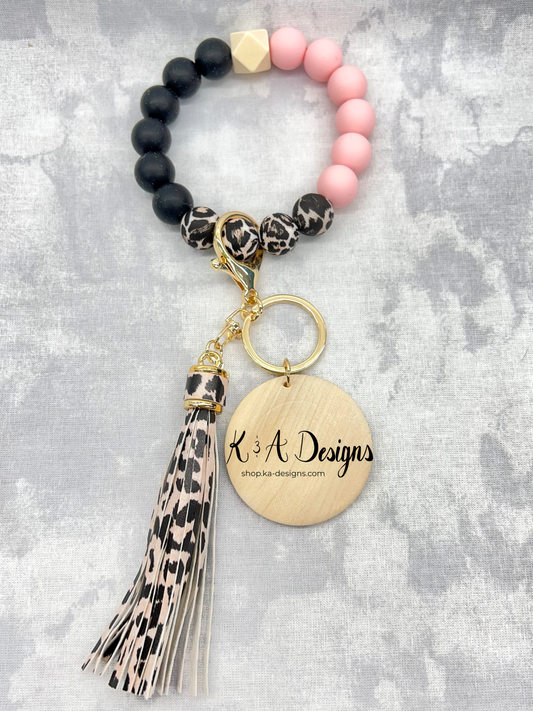 Leopard Wristlet