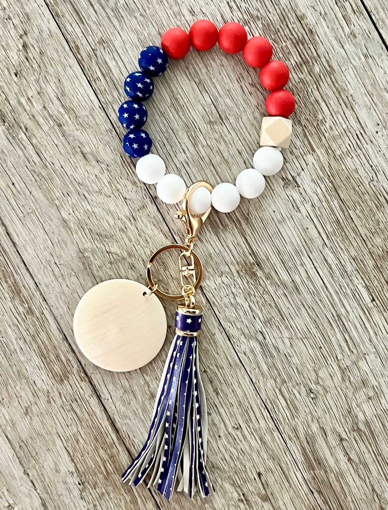 "Old Glory" Wristlet