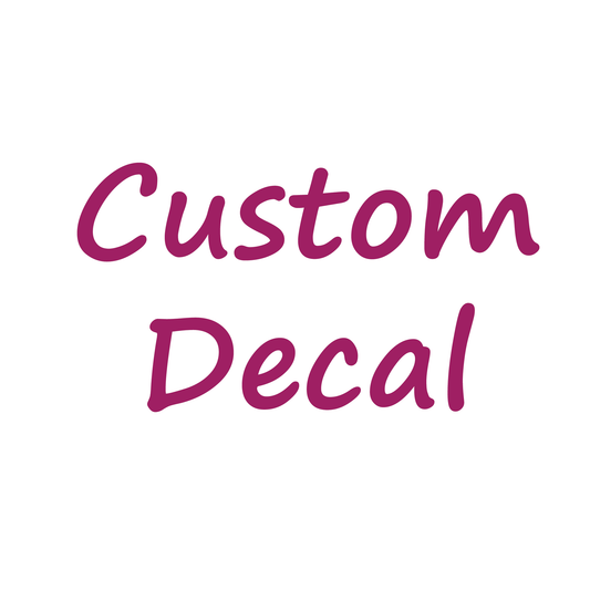 Custom Decal - Single Color