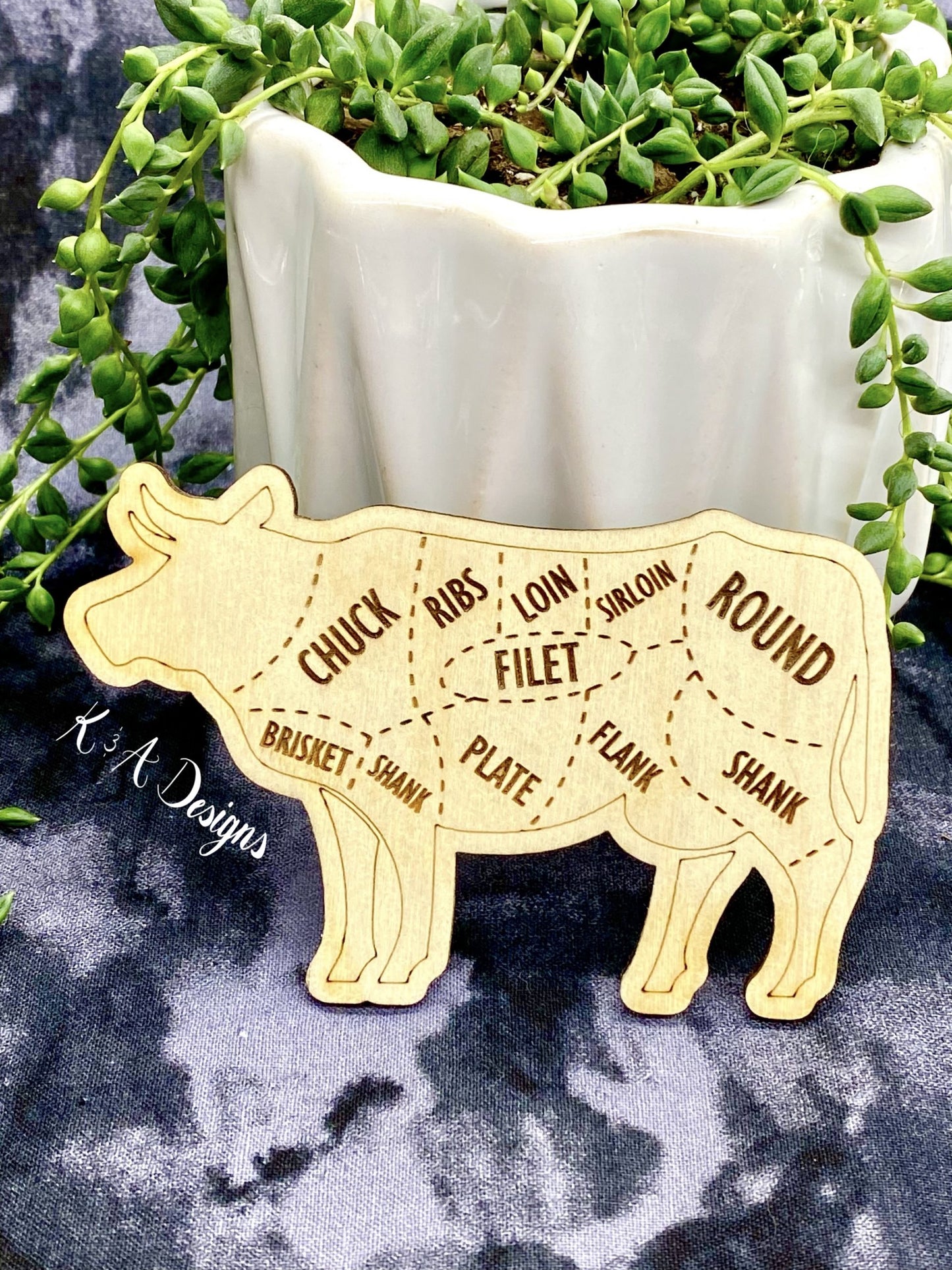 Beef Cuts Magnet