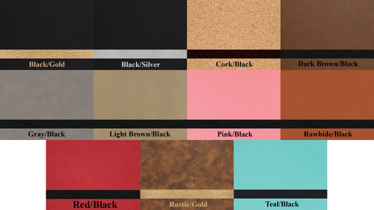 Leatherette Coaster Set