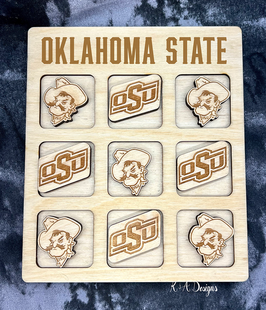 OSU® Tic Tac Toe Board