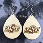 OSU® Engraved Earrings