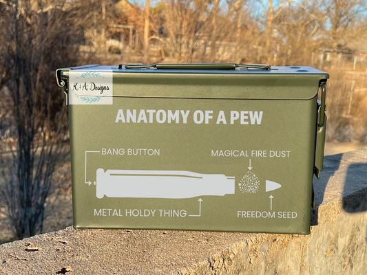 Anatomy of a Pew Ammo Can