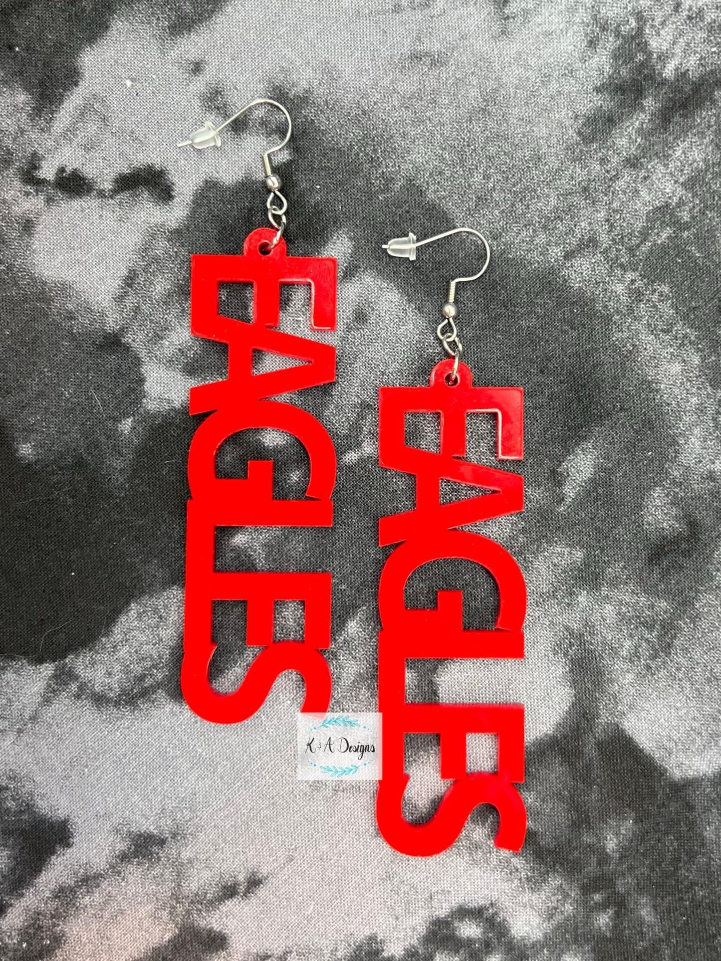 Mascot Name Earrings