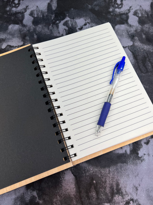 Wood Cover Spiral Notebook