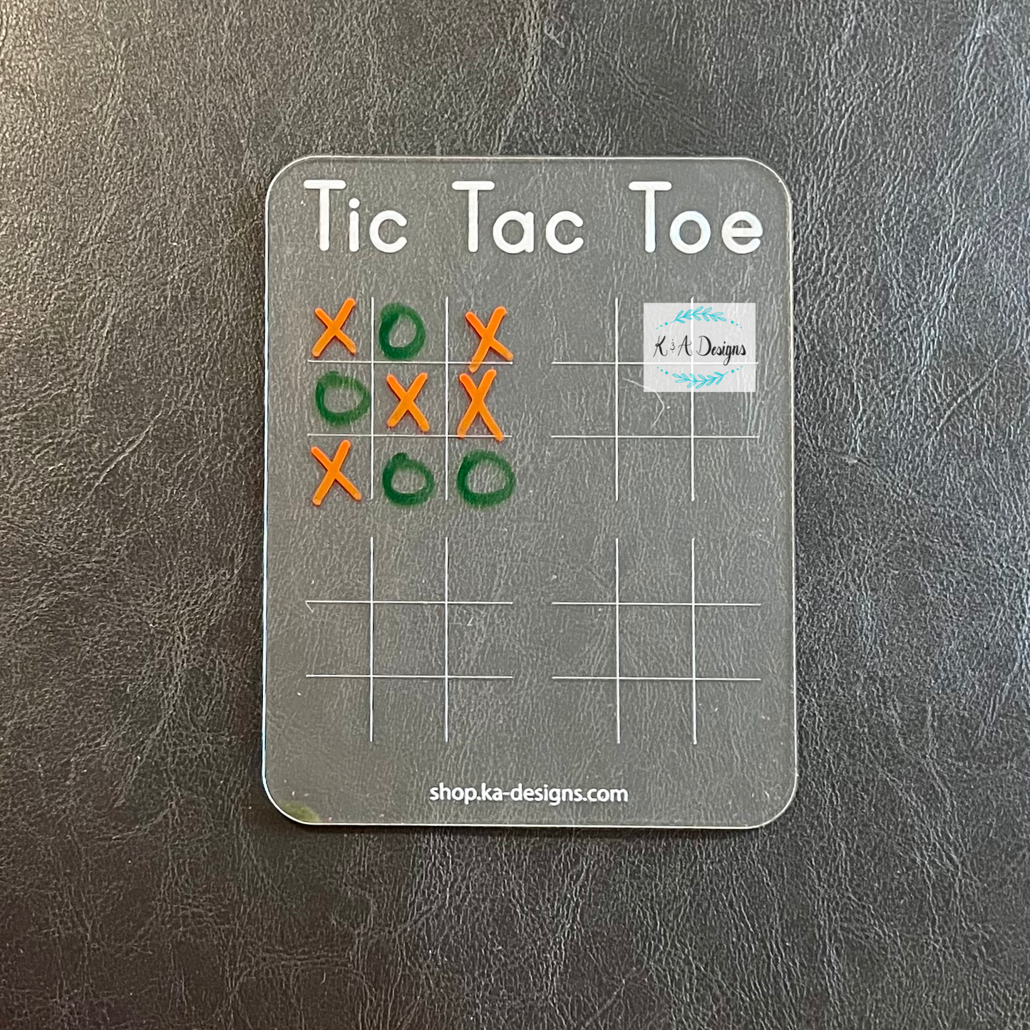 Tic Tac Toe Dry Erase Board