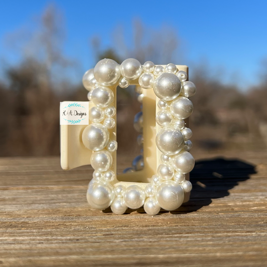 Pearl Beaded Claw Clip