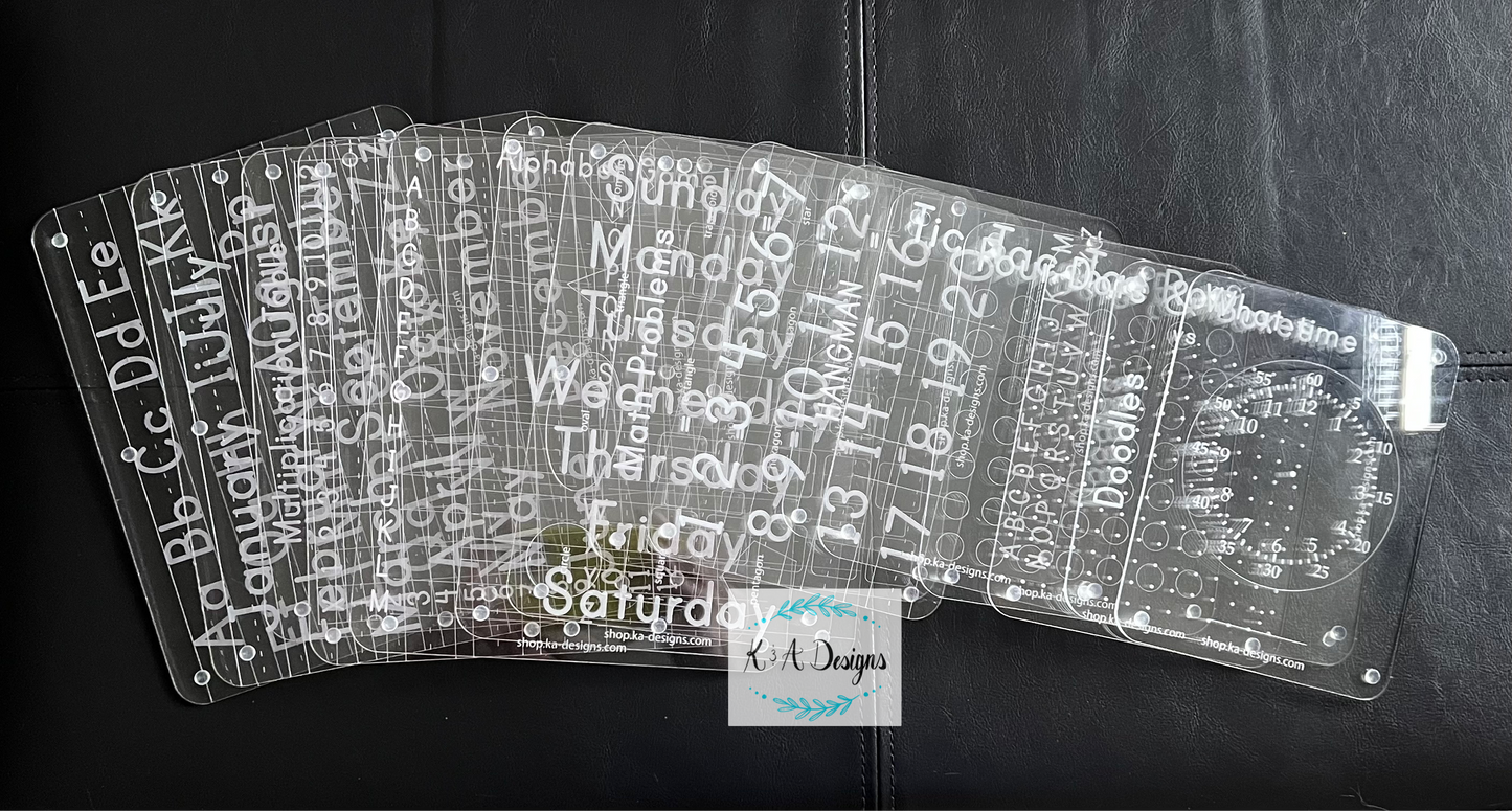 Dry Erase Board Bundle