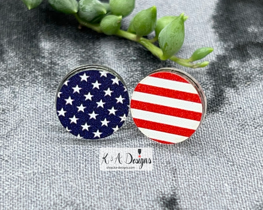 Circle Stud Earrings