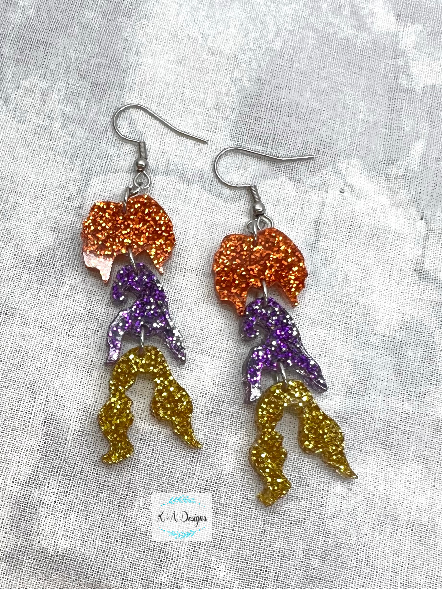 Witch Hair Earrings