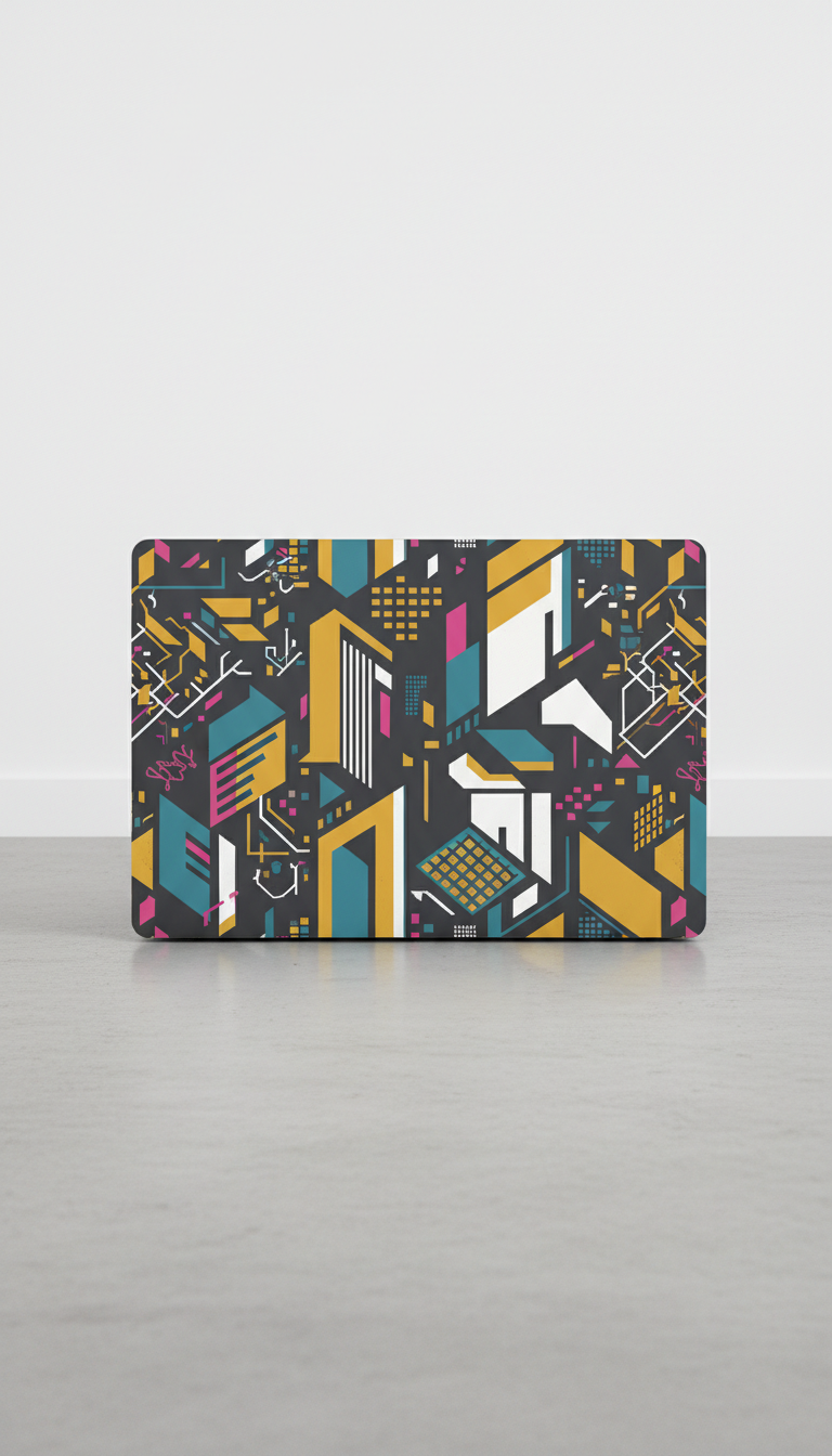 Laptop Skin With Graffiti Graphic