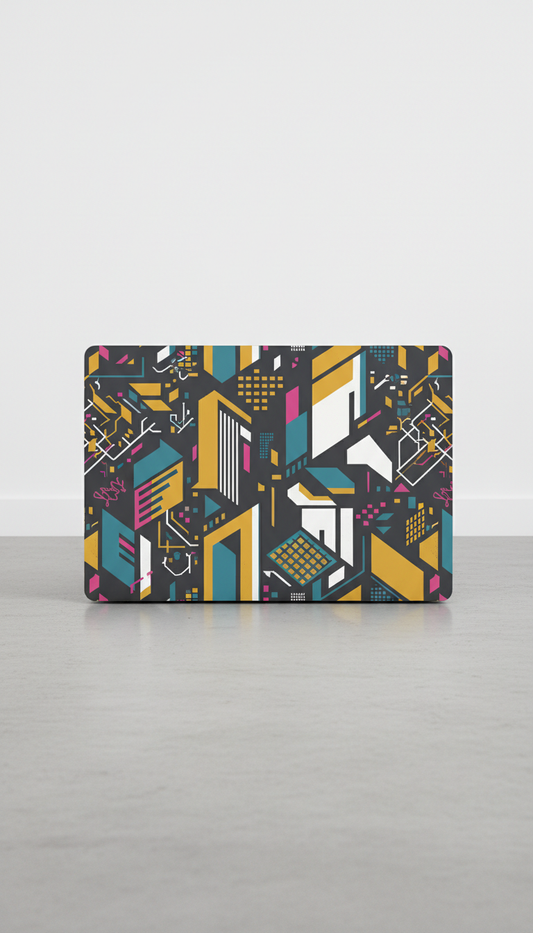 Laptop Skin With Graffiti Graphic