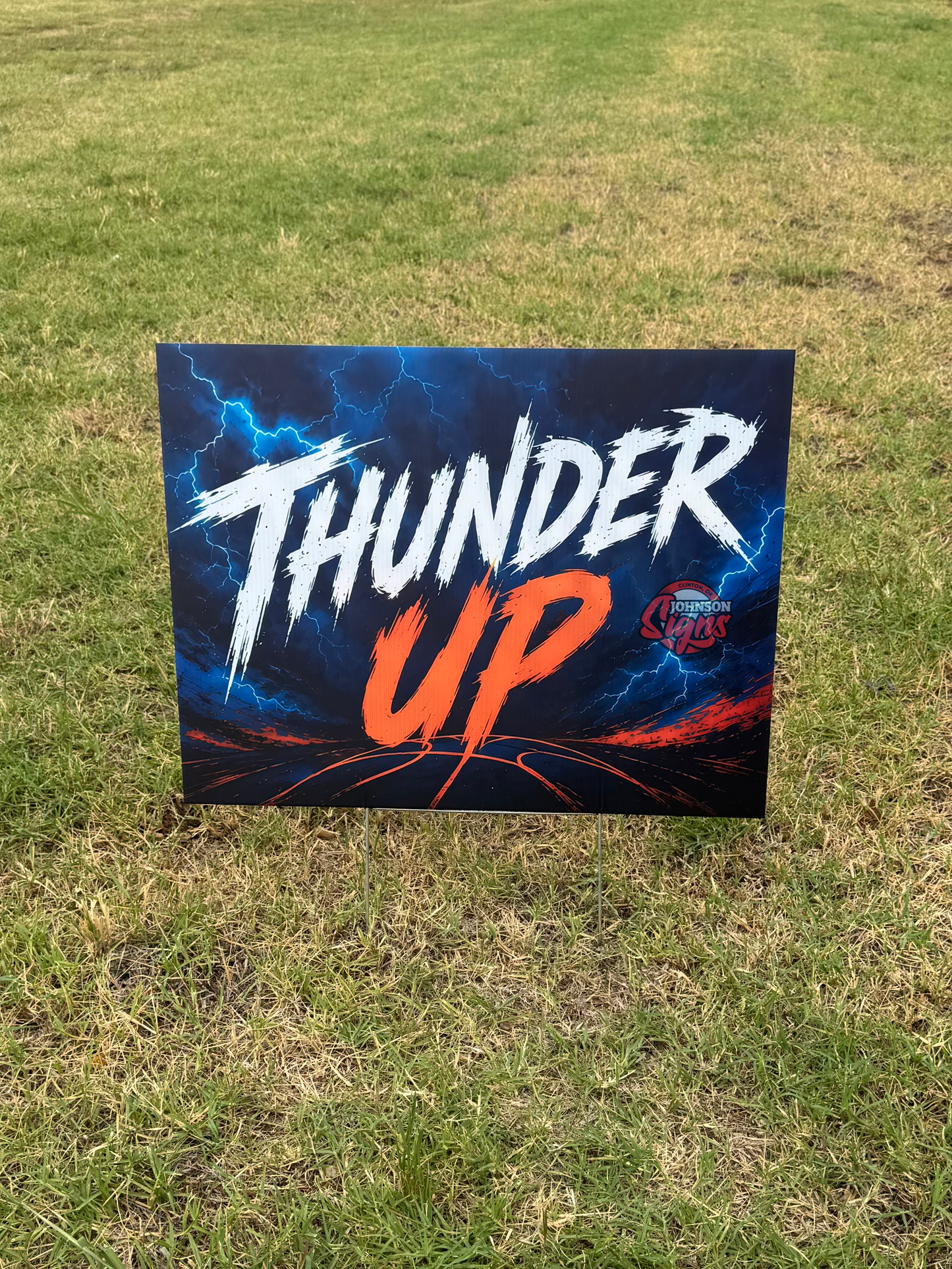 Thunder Up Yard Signs