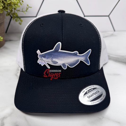 Blue Catfish Patch Hat