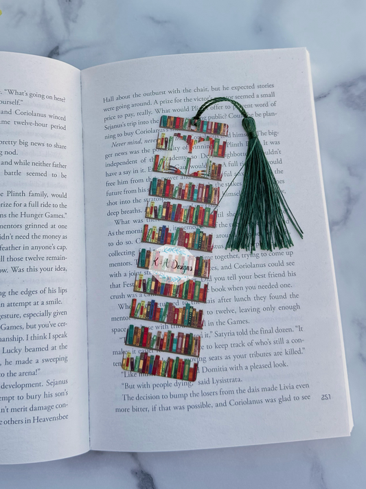 Open Book Bookmark