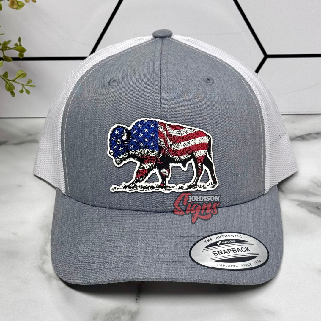 American Buffalo Patch Hat