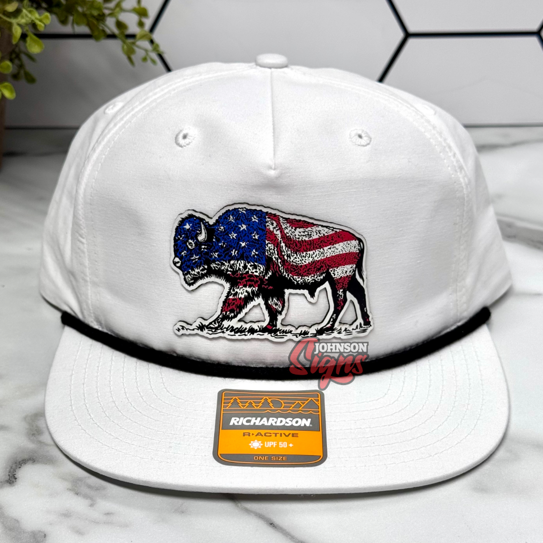 American Buffalo Patch Hat