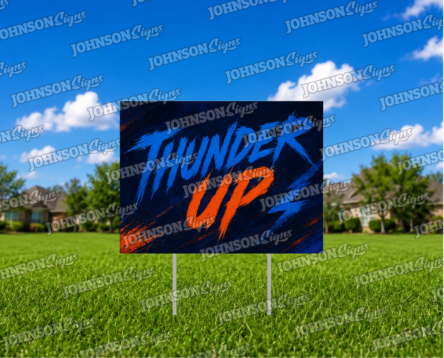 Thunder Up Yard Signs
