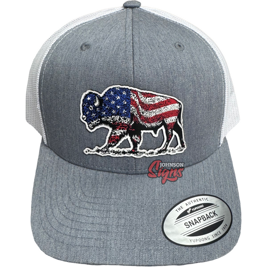 American Buffalo Patch Hat