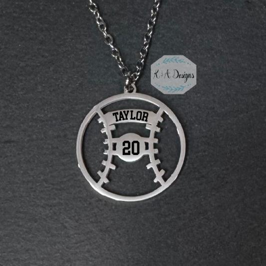 Baseball/Softball Necklace