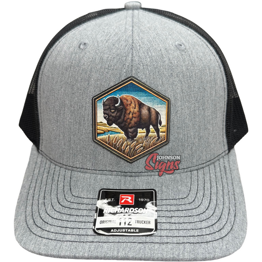 Buffalo Hexagon Patch Hat