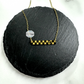 Checkered Racing Bar Necklace