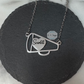 Cheer Megaphone Necklace