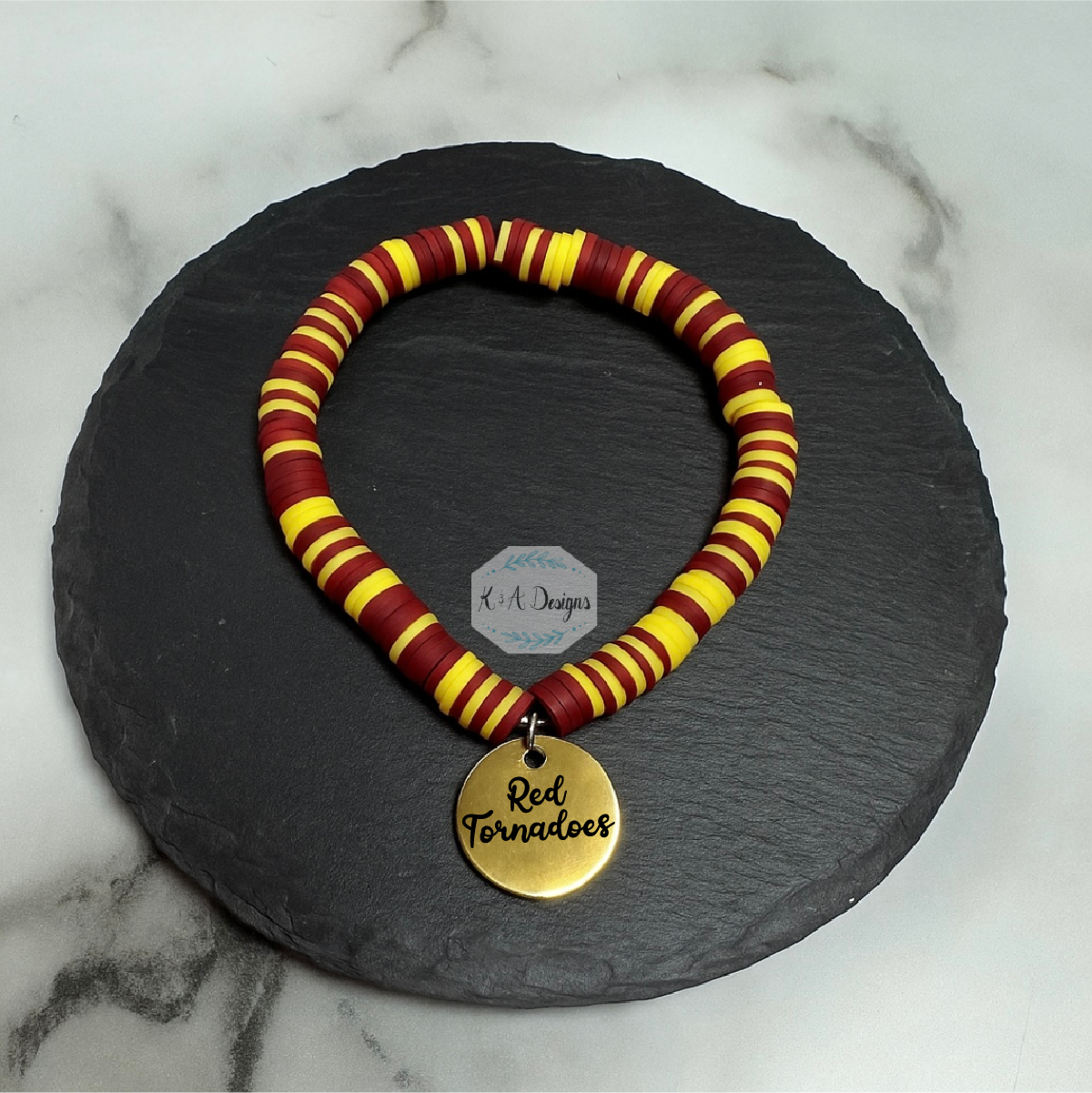 Clinton Spirit Bead Bracelet w/ Charm