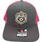 Raccoon Hexagon Patch Hat