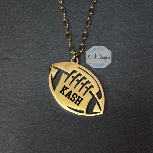 Football Necklace