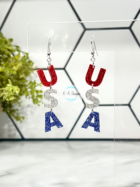 Born in the USA Earrings