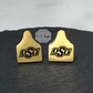 OSU® Cow Tag Necklace & Stud Earrings Bundle