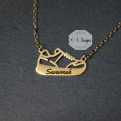 Running Shoe Necklace