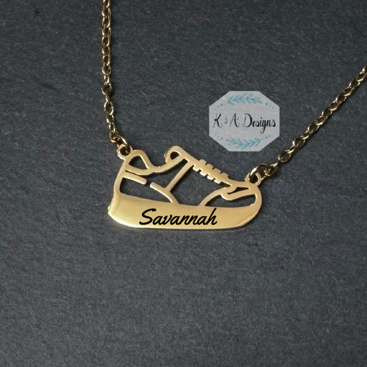 Running Shoe Necklace