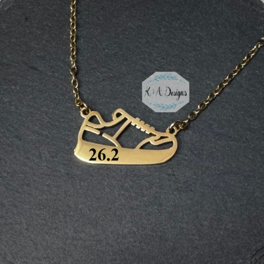 Running Shoe Necklace