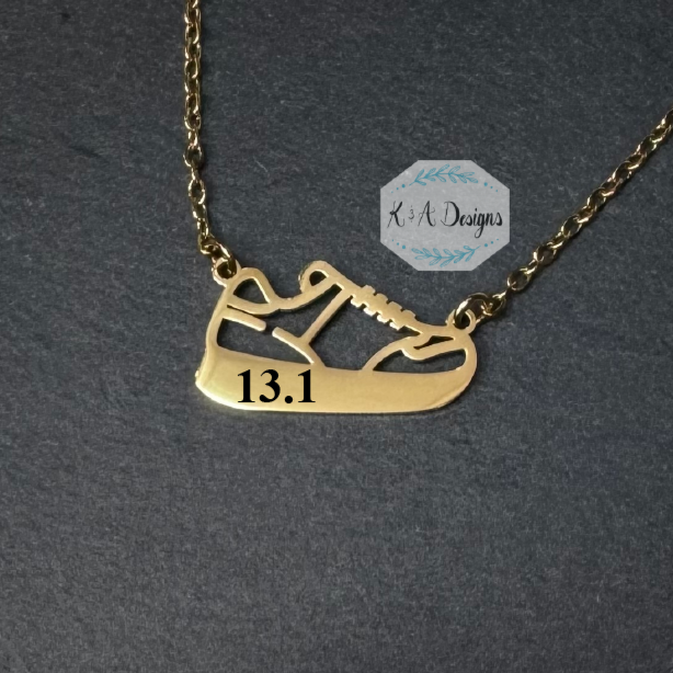 Running Shoe Necklace